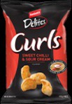 Win One Pallet of Fantastic Delites Curls (480x 80g Packets), Also Instant Prizes (Bag of Chips)