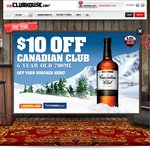 CCA Clubhouse Deal: $10 off Canadian Club @ Liqorland and 1st Choice