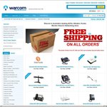 Free Shipping Site-Wide @ Warcom (Exclusions Apply)