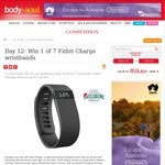 Win 1 of 7 Fitbit Charge Wristbands from Body+Soul