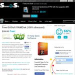 Free GiliSoft RAMDisk (100% discount) @ sharewareonsale.com