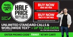 Unlimited Phone Calls & Texts + 2GB Data - $16.48 Each for First Two Months - Thinkmobile