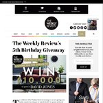 Win a $10,000 David Jones Gift Card @ The Weekly Review