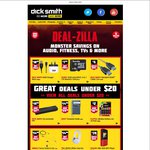 Dick Smith - Eneloop Deal-Zilla, AAA Chocolat 8 Pack - $14.98, AA Tropical 8 Pack - $14.98 etc
