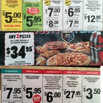 Pizza Coupons - $5 Value, $7 Chef's Best, $6.95 Traditional @ Domino's (Pick up) [ACT]