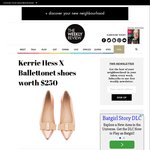 Win a Pair of Kerrie Hess X Ballettonet Shoes (Worth $250) from The Weekly Review