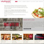 20% off Your Entire Bill at Vapiano [Valid Everyday between 2-5pm] [Students ONLY]  [QLD/NSW/VIC]