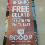 Free Gelato at The Scoop [Macarthur Square, NSW]