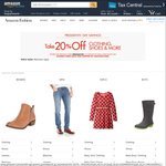 Amazon President Day Savings: 20% off Clothing, Shoes, and More for Women, Men, Kids, and Baby