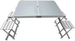 Aluminium Folding Portable Table & Chairs - $79.00 (Save $140) @ Supercheap Auto