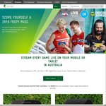Telstra AFL/NRL Live Pass Now Included on Pre-Paid Freedom Plus if Recharge Is Kept above $30