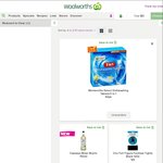 Woolworths Select 5 in 1 Dishwashing Tablets 60pk $6.00 (+ $1.40 WOW Rewards Dollars Credit) Was $13.99
