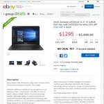 Asus Zenbook UX305UA 13.3" i5/128/8GB/FHD for $1036 Delivered from Futu eBay