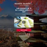 Win a $5,800 Flight Centre Gift Card from Sushi Sushi