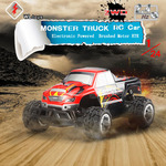 Original Wltoys L343 1/24 2.4g Electric Brushed 2WD RTR RC Monster Truck $36.39 AUD @ RC Moment