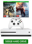 Xbox One S 500GB + Titanfall 2 + Battlefield 1 - $398 @ EB Games (Ends 31 Oct)