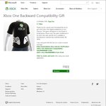 Xbox One FREE Digital Lost Odyssey + Avatar Tee - Backward Compatibility Gift