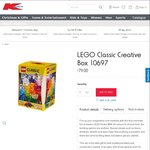 LEGO Creative Box Classic 1500 Pieces $79 at Kmart