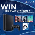 Win a Playstation 4 1TB Console With Cobra Stereo Headset & Bloodborne/Uncharted 4/No Man's Sky from Playstation @ EB Games