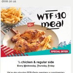 Free 600ml Coke Variety with a WTF (Wed/Thurs/Fri) Meal Deal @ Nando's (WA & QLD only) 