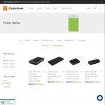 AUKEY Pocket Series 2.1A Power Bank 5000mAh $24.95 Delivered, 10000mAh $34.95 Delivered @ CableGeek
