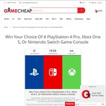 Win Your Choice of a PlayStation 4 Pro, Xbox One S, or Nintendo Switch from Game Cheap