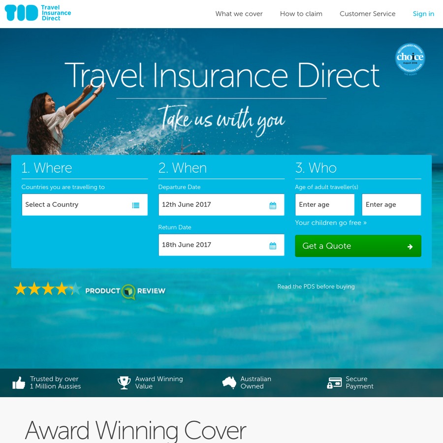 Tid Travel Insurance 10% Discount - Ozbargain