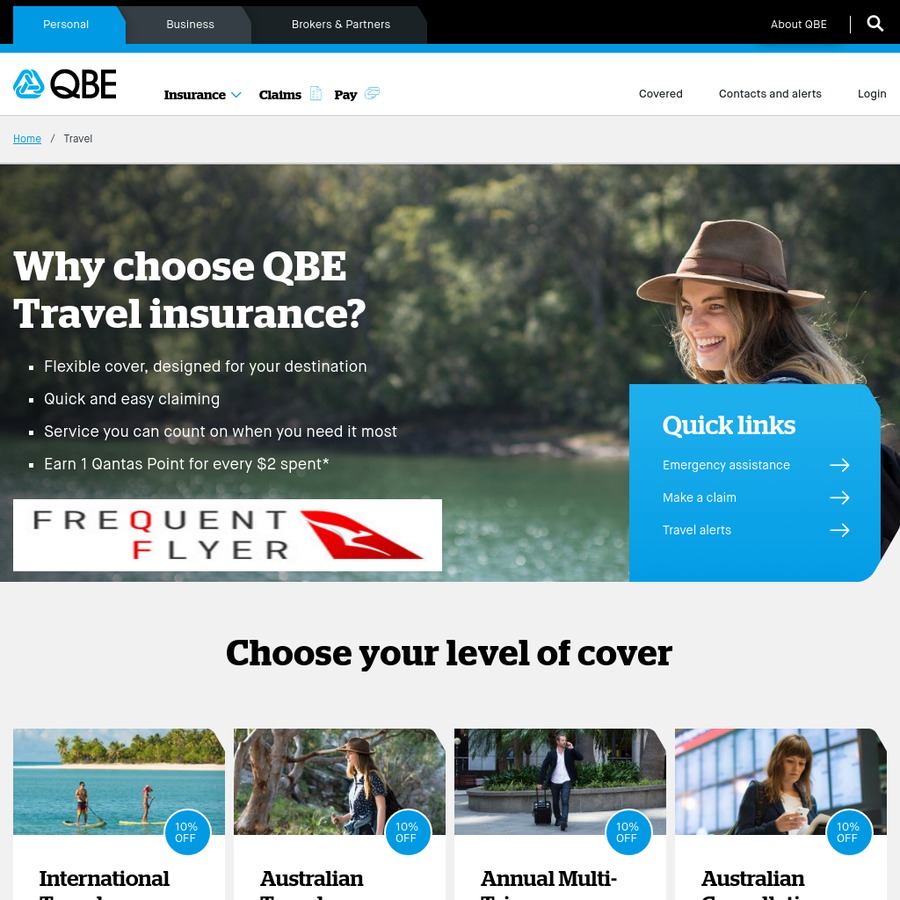 anz qbe travel insurance