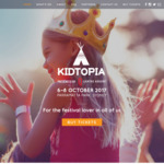 FREE Family Pass to Kidtopia Festival.‏ Paramatta Park NSW. 6-8 Oct 2017
