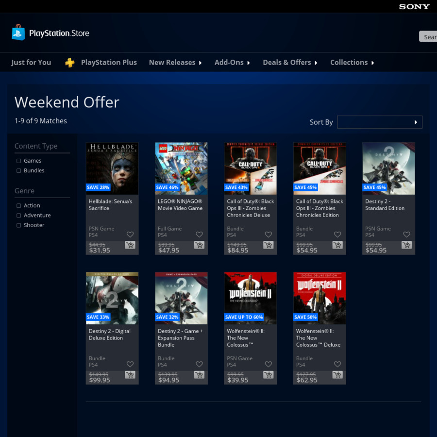 hellblade senua's sacrifice ps store
