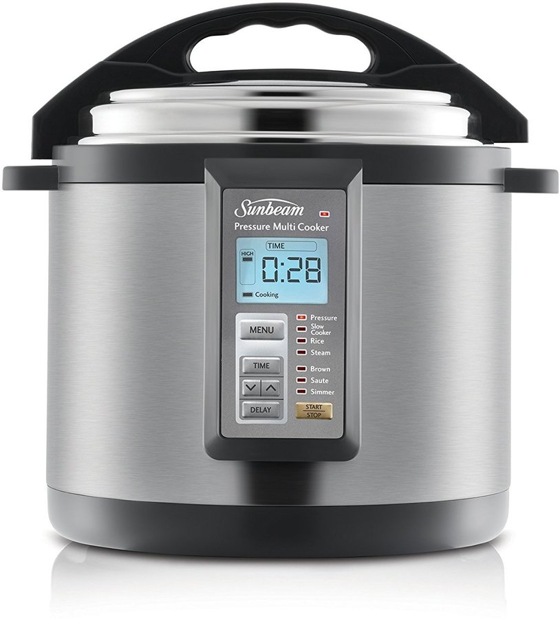 Sunbeam 6L Electronic Aviva Pressure Cooker $88.99 Free Delivery ...