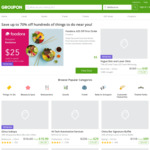 10% off Sitewide @ Groupon