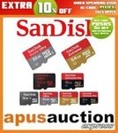 SanDisk Ultra 100MB/s MicroSD 128GB $29.84,  Samsung 128GB Evo+ Micro SD $26.36 (eBay Plus) Delivered @ Apus Auction eBay