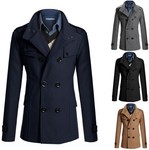 Men's Fashion Classic Coats $24.95 + $11.66 Delivery @ Dealimpact.com