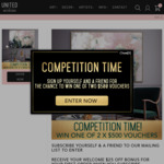 Win 1 of 2 $500 Vouchers from United Interiors