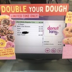 [ACT] Early Bird Donuts & Coffee Offer: $4 for Any Sized Coffee and 2 Donuts before 9am @ Donut King Tuggeranong