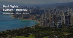 Jetstar Return to Honolulu, Hawaii from Sydney $334 / Melbourne $330 (Various Dates over Next Year) @ BeatThatFlight