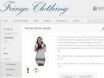 Fringe Clothing - $10 Off + coupon. Save over 50% on Knitted Hoodie (Free shipping Aus. wide)