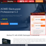 [PC] Free AOMEI Backupper Professional Edition 5.3 (Was US $49.95) @ AOMEI