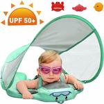 Baby Float Non-Inflatable Solid Swim Ring + Sun Protection Canopy $61.20 Delivered @ Preself Amazon AU