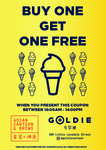 [VIC] Buy One Get One Free Ice-Cream @ Goldie, Melbourne