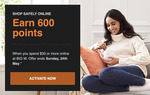 Earn 600 Bonus Woolworths Rewards Points with $30 Min Spend Online @ Big W (Activation Required, Excludes TAS)