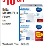 Brita Maxtra Water Filter Cartridge 8pack $54 ($6.75 Each) @ Costco (Membership Required)