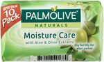 Palmolive Naturals Moisture Care Bar Soap Aloe & Olive Extracts 10x90g $4.49 + Delivery ($0 with Prime/ $39 Spend) @ Amazon Au