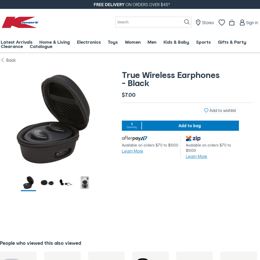 Anko True Wireless Earphones 7 Kmart OzBargain