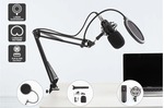 [Kogan First] Kogan USB Condenser Microphone with Pop Filter and Stand $29.99 Delivered @ Kogan