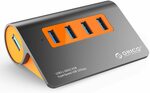 ORICO 4 Ports Powered USB 3.1 Gen2 10 Gbps Aluminum Hub - $55.99 + Free Delivery @ ORICO Amazon AU