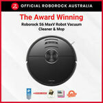 Roborock S6 MaxV Smart Robot Vacuum & Mop Cleaner $866.28 Delivered + $100 eBay Gift Card @ eBay Robrock_australia