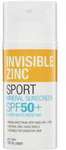 ½ Price Invisible Zinc Sunscreens (eg Sport 50+ 100ml $14.50) @ Woolworths