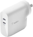 Belkin BoostCharge 68W Dual USB-C PD GaN Wall Charger $67 Delivered @ Kogan